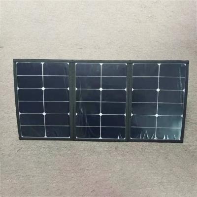 China PUXICOO 60W outdoor camping monocrystalline silicon solar portable folding solar panel for sale