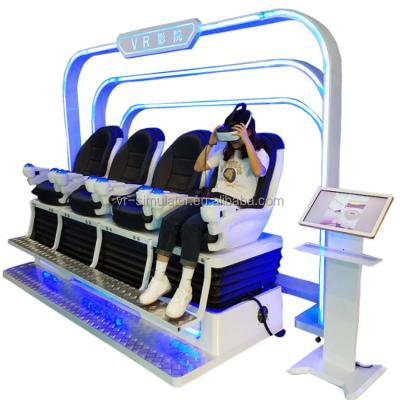 China 9d vr theme park equipment vr simulator 9d virtual reality 9d vr simulator for game center à venda