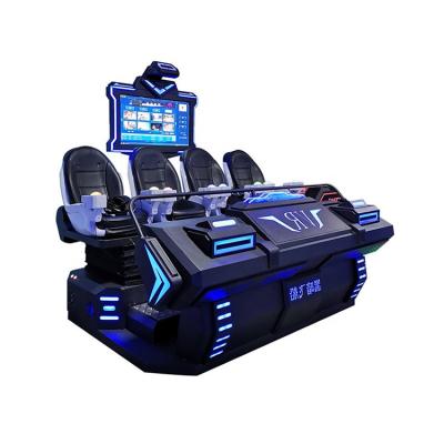 中国 Amusement Room/VR Game Center Made In China Customized Dynamic 4 Seater Sports Cinema Immersive Virtual Reality 9D VR Chair 販売のため