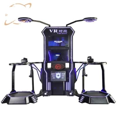 China 2 Players Amusement Room/VR Game Center Real Feeling 9d vr Simulator Park Indoor Double Shooting VR Machine vr simulator games for htc vive à venda