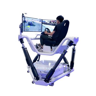 Cina Car Games VR Machine 9D Virtual Reality VR Simulator Driving Racing 9D VR Racing Car Equipment For Theme Park in vendita