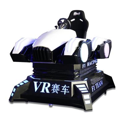 China Car games 2022 VR theme park virtual reality room park vr driving racing game machine arcade racing simulator 9d vr for sale