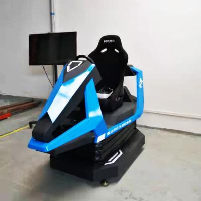 China Vr Car Games Factory Direct Sale 9D VR Racing Car Virtual Reality Driving Simulator For Amusement Park for sale