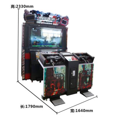 중국 Games center. Shopping Mall Amusement Park Storm Players Double Gun Simulator Coin Operated Game Coin Operated Grazing Shooting Machines 판매용