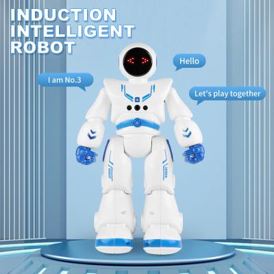 China Hand Operated Robot Humanoid Space Robot Kids Dancing Smart Toys Gifts Hand Operated Gesture Sensing Robot Programming Remote Control Toy for sale