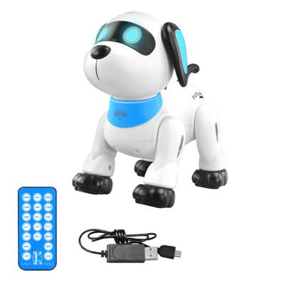 China Hot Selling Music Puppy Intelligent Robotic Electronic Pet Dog 2.4G Smart RC Robot Remote Control Dog For Kids Gifts for sale