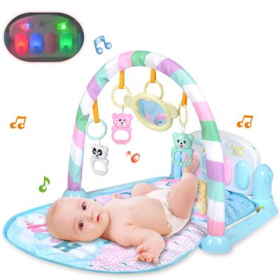 China Non-Toxic Carpet Blanket Gym Music Baby Support Frame Fitness Piano Pedal Baby Crawling Mat For Newborn Kids Gift for sale