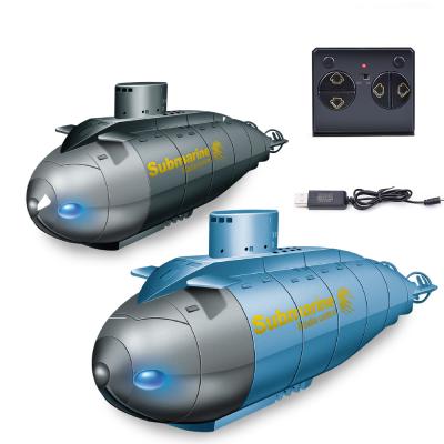 China Toys Remote Control Smooth Boat 2.4G 6CH Model Hot Selling Bend Body Waterproof Electric Nuclear Submarine Toy Boat For Kids Gifts for sale