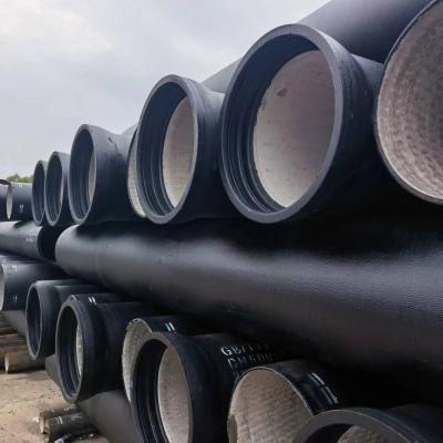 China Drinkable Water/Sewage Water Good Price Ductile Iron Pipe Iso2531 K9 C25 C30 C40 Dn80 Iron Pipe Professional Ductile Cast Iron Pipes for sale