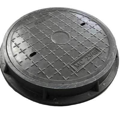 China Industry High quality 60x60 ductile iron manhole cover and drain grating ductile iron recessed manhole cover for sale