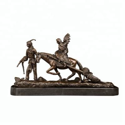 China Europe wholesale home decor metal bronze art crafts statue sculpture for sale for sale