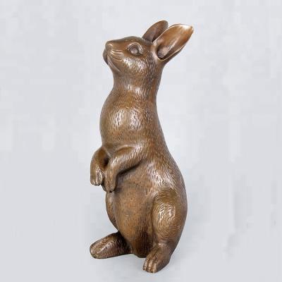 China Europe Decorative Bronze Copper Art Crafts Animal Figurines for sale