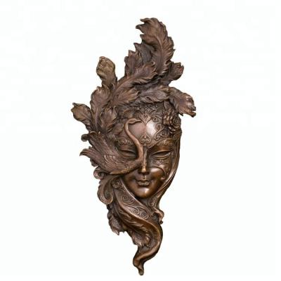 China Custom Modern Metal Wall Sculptures Wall Art Bronze Sculpture Wall Relief Sculpture From Europe Factory for sale