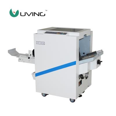 China Retail Automatic Booklet Maker Paper Folding and Folding Machine Wire Stitching Machine for sale