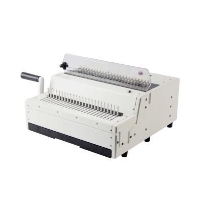 China CD600A Electric 24 Holes Comb Binding Machine Double Comb Binding For Office Home Use 430x450x200mm for sale