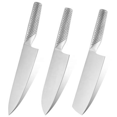 China Sustainable Hot Sale Fashion 2022 Fashion OEM / ODM Custom Kitchen Chef Knife Stainless Steel Set Hardware for sale