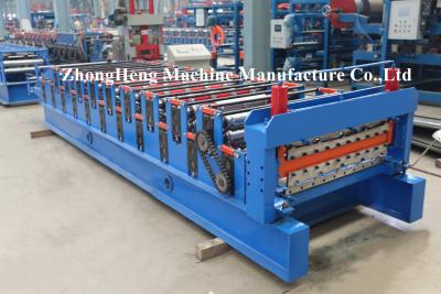 China Galvanized Meatal double layer roofing sheet roll forming machine / double layer roof tile for sale