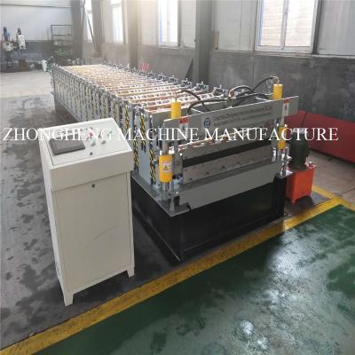 China 27-1000 / 25-995 Double Layer Roll Forming Machine , Roof / Wall Double Deck Roll Forming Machine for sale