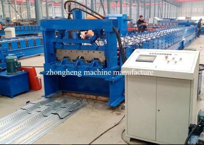 China 45# Steel Floor Deck Roll Forming Machine with 18-20 Stations for B2B Market zu verkaufen