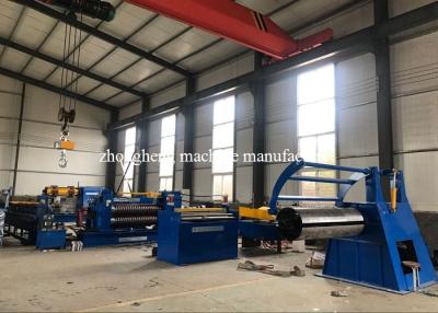 China PLC Control Cold Roller Sheet Steel Coil Slitting Line Large Thickness 1.5mm for sale