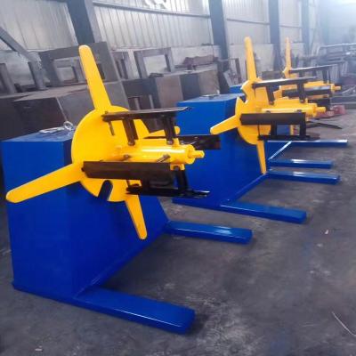 China Prepainted Galvanized Steel Decoiler Auto Coiler Machine 3 + 3kw 380V for sale