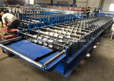 China Wall Sheet Metal Roll Forming Machines , Roll Forming Production Line Horizontal Installation for sale