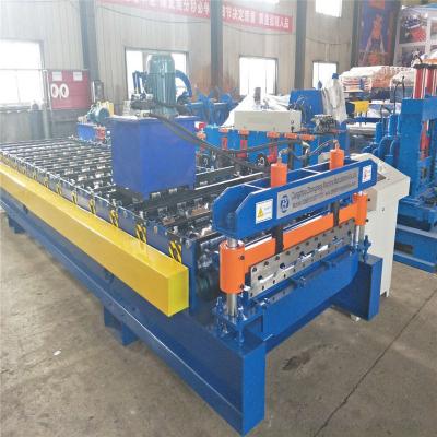 China Custom Metal Roofing Forming Machine , Double Layer Metal Roof Panel Machine for sale