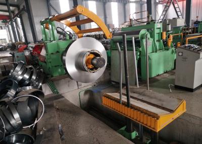 China 4X1600mm High Speed Coil Slitting Machine / CE Passed Steel Slitting Line 380V for sale