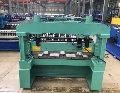 China Hydraulic Roller Stations Floor Deck Forming Machine Plc Control System zu verkaufen