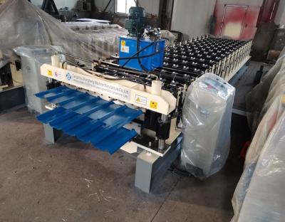 China PPGI Roof Panel double Roll Forming Machine 10-20m / min Rolling Forming Machine for sale