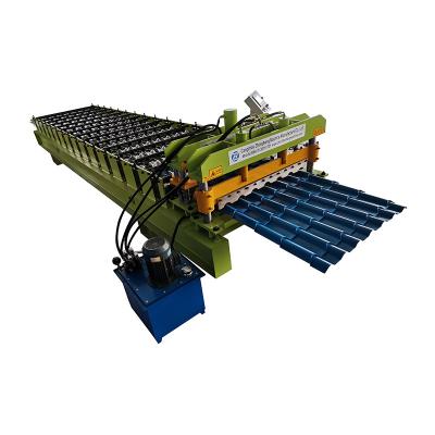 Cina Capacity Glazed Tile Forming System 70Mm Shaft Steel Hydraulic Cutter in vendita