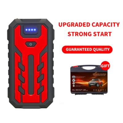 China New Mini Emergency Flashlight Portable High Power 12V 28000mAh Car Jump Starter Rechargeable Advanced Power Bank for sale