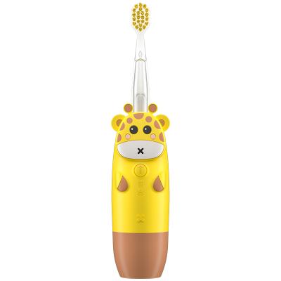 China New Arrival Battery Powered Cartoon Customized Kids Electric Vibrating Toothbrush for sale