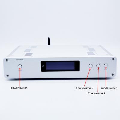 China Ultimate alloy BRZHIFI AUDIO DC-300 core ES9038PRO DAC dual aluminum decoder and USB interface CSR8675 BT5.0 remote control for sale