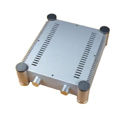 China Full Alloy BRZHIFI Aluminum Extrusion Profile RD2607 Aluminum Enclosure Rounded Instruction Chassis Industrial Audio Amplifier Electronic Case for sale