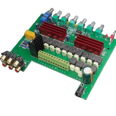 China Home Entertainment BRZHIFI Hot Sale A600 TPA3116D2 5.1 Channel BT Stereo Amp Audio HiFi Amplifier Board PCB Kit Audiophile DIY Home Theater 5.1 for sale