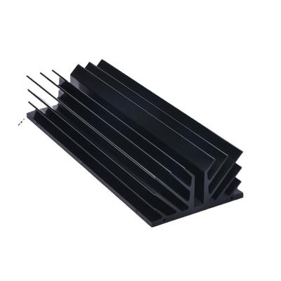 China Dedicated Aluminum Alloy Pass Heatsink For High Power Class A Power Amplifier 400*150*75Mm for sale