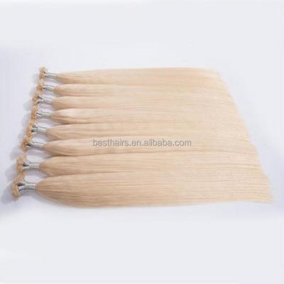 China Wholesale Prebonded European Remy Human Hair Nail U Tip Hair Keratin Silky Straight Hair Wave Wholesale for sale