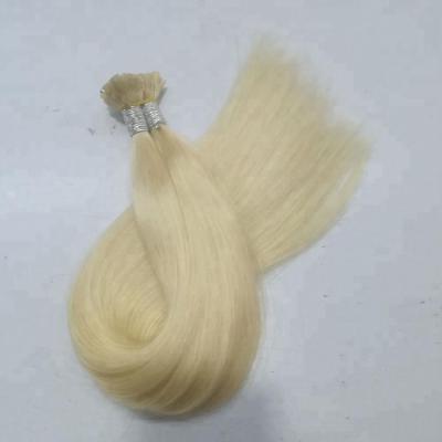 China Pulled Silky Straight Double Wave U Tip Russian Blonde Hair Extensions , Russian Hair U Tip Hairs for sale