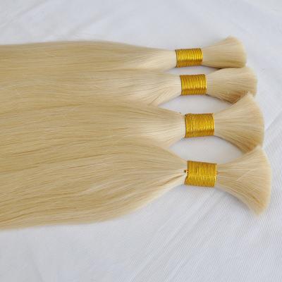 China Regular wave can be dyed all colors tangle best color free virgin brazilian blonde hair bulk virgin hair blonde for sale