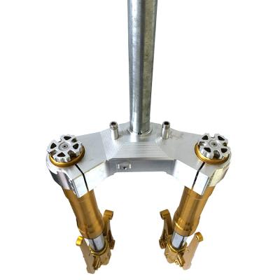 China Hard Labor Customized Motorcycle Adjustable Front Fork Motorcycle Shock Absorber Front Fork for sale