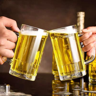 China Custom Modern Special Design Wheat Beer Glass Printed Beer Glasses for sale