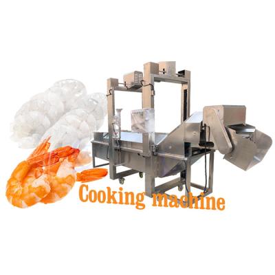 Chine Cuisinière à la crevette 3P, ligne de cuisson à la vapeur pratique. à vendre