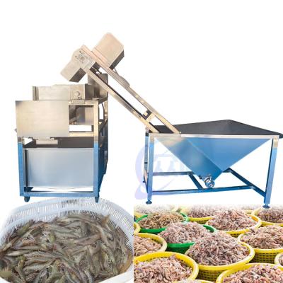 China Seafood and shrimp processing equipment Shrimp whisker separator Shrimp hair cleaning machine Te koop