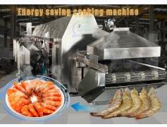 380V 50Hz Seafood Shrimp Cooking Machine Multifunctional 1000KG