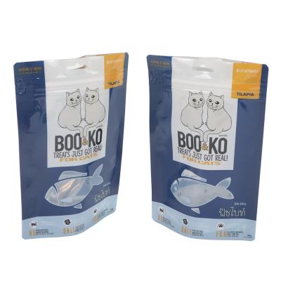 China Safety Customized Printing Plastic Dog Pet Food Plastic Packaging Ziplock Bags for sale