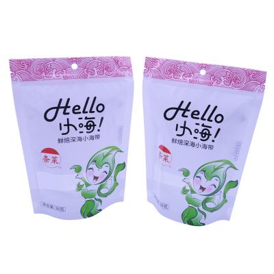 China Custom cheap 30 micron security food grade packaging zipper pet/pe airtight plastic bags for sale