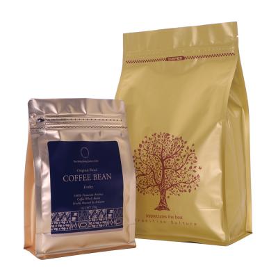 China China Custom Zipper Printing Moisture Proof Logo Rose Gold Tea Nuts Packing Bags For Food for sale