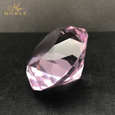 China Cheap Wholesale America Paperweight 70mm Crystal Souvenir Gifts Crystal Diamond for sale