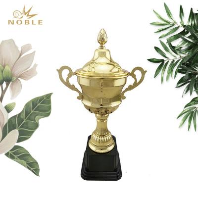 China Europe Metal Sports Trophy With Logo Art Metal Welded Trophy for sale